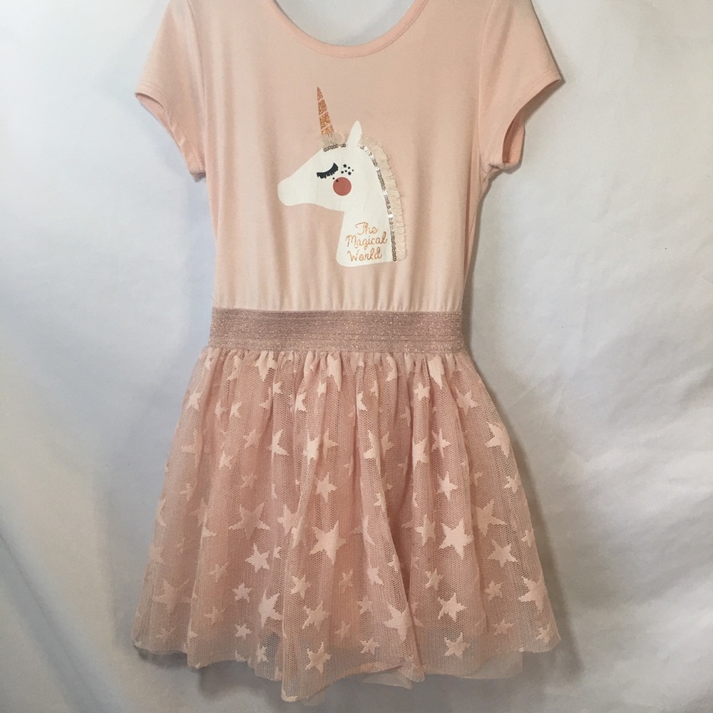 SOLD Little Girls Unicorn Tutu Dress
